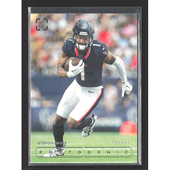 Collectible 2024 Panini Photogenic Football Stefon Diggs #102 Houston Texans Football Card Houston Texans NFL Football Trading Card