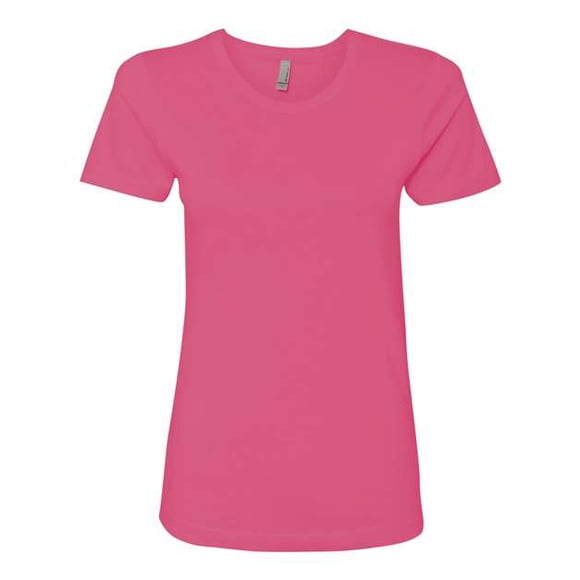 Playera tipo jersey estilo Boyfriend de Next Level para mujer_XXX-Large_Hot Pink El siguiente nivel 3900