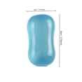 thumbnail image 2 of Transparent Blue Gel Squishy Toy with Shape Design, Single Piece, Blue, for Daily Relaxation, Squishy Toy, 2 of 3