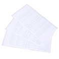 thumbnail image 1 of Eyebrow Stencil Sticker, 12 Sheet Eyebrow Measurement Ruler Sticker Pratical  for Drawing Eyebrow, 1 of 7