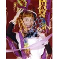 thumbnail image 1 of Portrait d'Imogene Coca en Arrière-Plan Rouge Impression Photo (24 x 30), 1 of 1