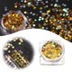 thumbnail image 2 of Adornos dorados para uñas con una estrella Lentejuelas doradas con forma de estrella Lentejuelas de colores de 3 mm para la decoración de uñas femeninas, 2 of 8