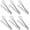 12 Inch, variant on 6 Pack 7 Inch Stainless Steel Serving Tongs, Mini Buffet Food Clips for Kitchen Catering