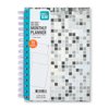 Pen+Gear 13-Month Monthly Planner, Disco, 6.3" x 8.3", Silver, July 2025-July 2026