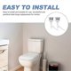 thumbnail image 2 of 2 Pcs Adjustable Hand Grip Toilet Replacement Parts Flushing Button Toilet Toilet Flushing Button Toilet Tank Cover Parts, 2 of 3
