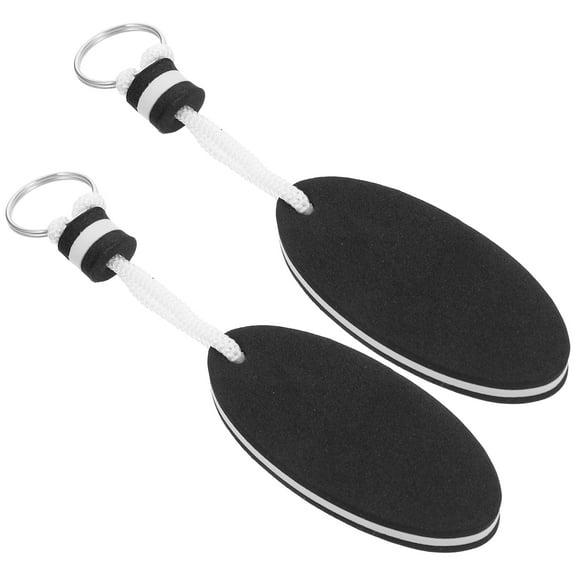 2 Pcs Float Key Ring Floating Boat Keychain Lightweight Portable