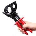 thumbnail image 2 of LUBAN Ratchet Cable Cutter, Heavy Duty Wire Cutter for Aluminum Copper Cable up to 400mmÂ², Ratcheting Wire Cutting Hand Tool, 2 of 10