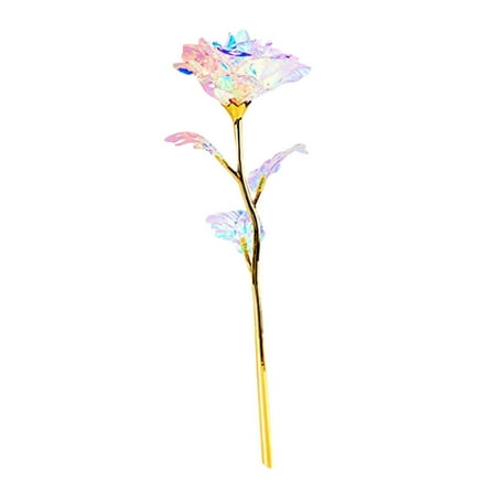 

Hueook Room Decor Led Lights for Bedroom Colorful Luminous Rose Artificial Led Light Flower Unique Gifts for Girls