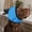 Blue-M, variant on Pet Noise Cancelling Ear Wrap, Dog No Shake Ear Muffs Noise Protection Firework Thunder, Comfortable Quiet Dogs Calming Hoodie, Adjustable for Grooming Bathing Thunder Storm & Swimming,S