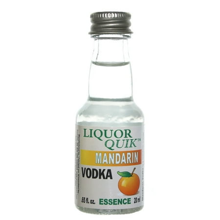 Liquor Quik Natural Vodka Essence 20 mL (Mandarin (Best Vodka For Women)