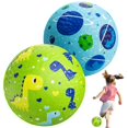 thumbnail image 1 of Playground Balls U&C Planet, 22 cm, goma, paquete de 2 unidades con bomba, 1 of 9