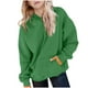 thumbnail image 2 of Sudadera deportiva informal de manga larga de color liso para niños, blusa de poliéster con capucha y mangas largas con insertos en los hombros., 2 of 6