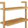 thumbnail image 5 of Nathan James Beacon Bohemian 5 Tier Bookshelf, Wall Mounted Bookcase, Solid Wood Bookshelf in Warm Pine, 5 of 7