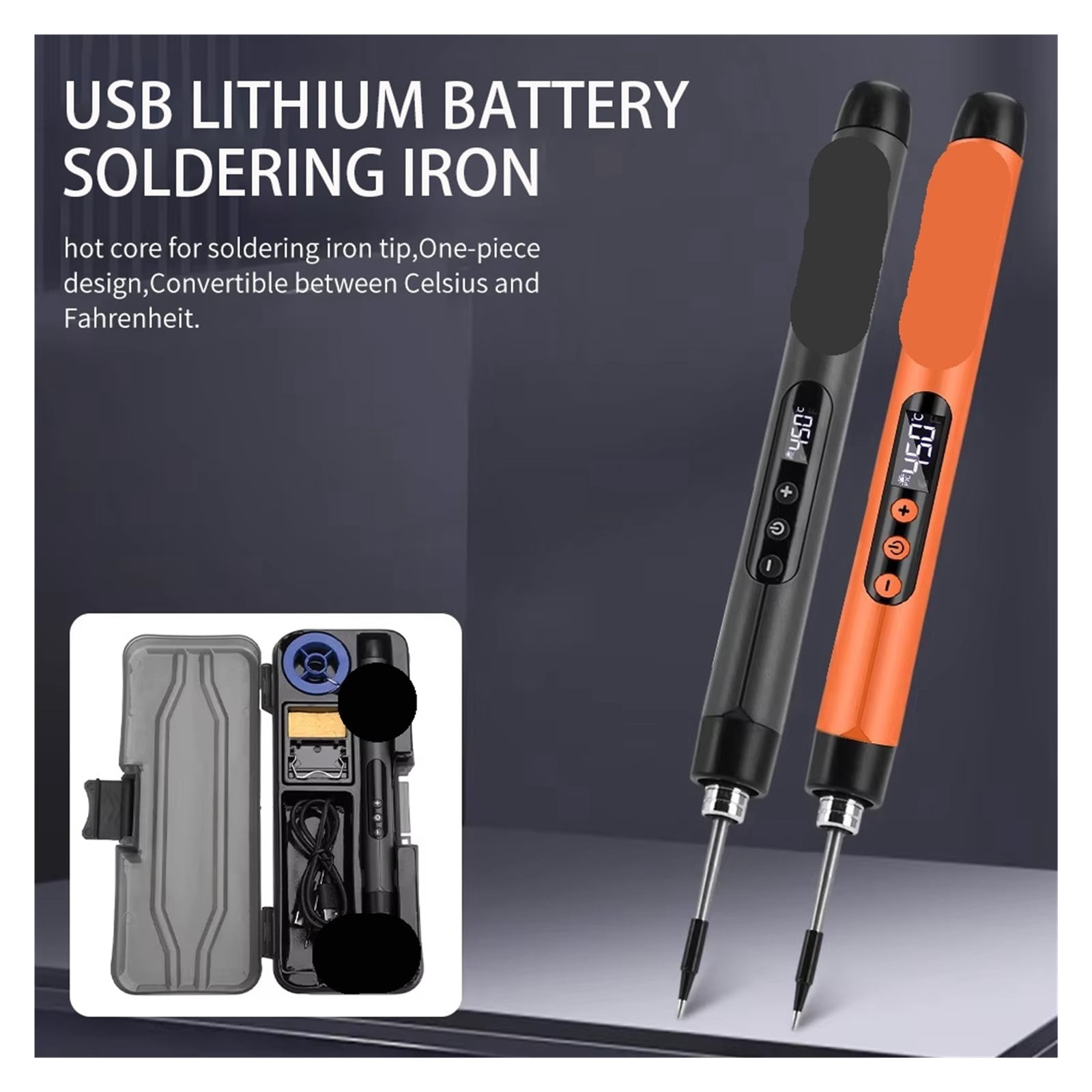 Portable Soldering Iron Wireless Electric Soldering Iron Fast Charging Lithium Battery Solder Iron