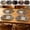 E, variant on Halloween Round Placemats Set of 6 – Cute Ghost & Jack-o'-Lantern Pattern Heat Resistant Table Mats for Kitchen Dining & Party Decor (15 Inch)
