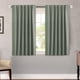 thumbnail image 1 of Cortinas opacas con aislamiento térmico para ventanas, paneles de tratamiento de ventanas, cortinas opacas para oscurecer la habitación, para sala de estar, lengüeta trasera/bolsillo para barra, cortinas para dormitorio, 52 x 84 pulgadas, salvia clara, 2 paneles, salvia clara52 pulgadas de ancho x 45 pulgadas de largo, 1 of 5