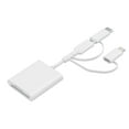 thumbnail image 1 of Refurbished Vivitar MOV416-WHT Universal Mobile Card Reader, White, 1 of 2