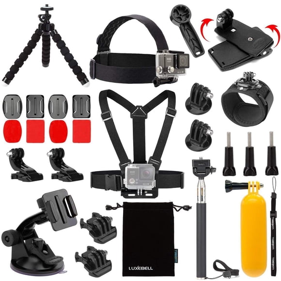Kit de accesorios Luxebell para AKASO EK5000 EK7000 4K WiFi Action