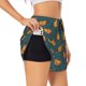 thumbnail image 1 of Balery Hot Dog 6 Pantalones cortos deportivos para mujer con forro y dos bolsillos, elásticos, para entrenamiento, gimnasio, yoga-Large, 1 of 7