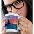 thumbnail image 2 of 3dRose, Lighthouse At Michigan City Indiana, 11oz Mug, 2 of 7