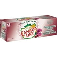 thumbnail image 3 of Canada Dry All Natural Sparkling Pomegranate Cherry Seltzer Water, 12 Fl. Oz., 12 Count, 3 of 7