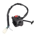 thumbnail image 4 of Motorcycle Handlebar Horn Turn Signal Light Start Control Switch - Universal 7/8inch - Durable and Weatherproof, 4 of 7