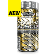 MuscleTech Performance Series PhosphaMuscle Clean Phosphatidic Acid for Muscle Growth and Recovery Supplement Gains, 140 count