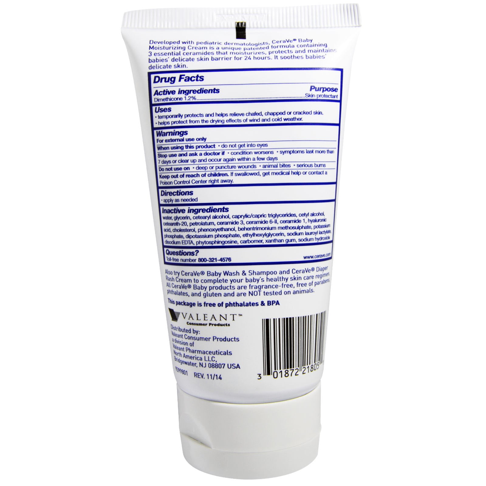 cerave baby moisturizing cream