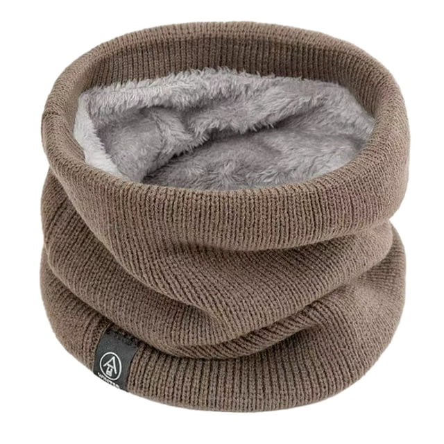 Unsiex Cycling Neck Wrap Thick Soft Plush Elastic Regular Fit Warm Windproof Cold Resistant Color Color Outdoor Skiing Skating Ne