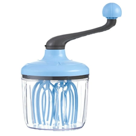 

Semi-Automatic Egg Beater Effortless Manual Whisk with Rotating Handle Kitchen Baking Cooking Tools for Household New