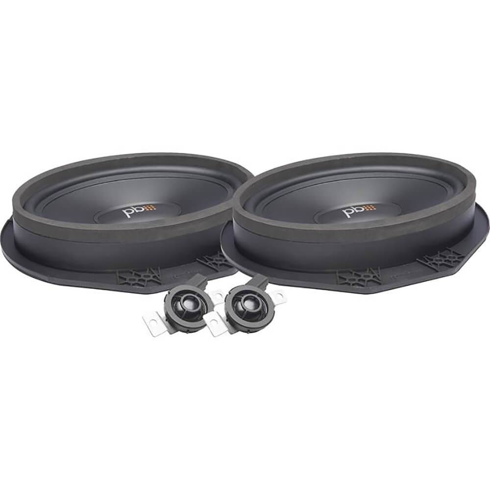 PowerBass OE69CFD OEM Replacement Component Speaker System Ford