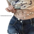 thumbnail image 5 of SmartBy Women Waist Chain Multi Layer Faux Pearls Tassel Design Belt Chain Jeans Skirts Dresses Versatile Accessory, 5 of 6
