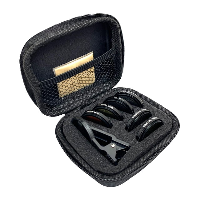 de filtro de lente Coral para teléfono inteligente para fotografía profesional de teléfono de 6 lentes profesional 6 lentes / Sunnimix lente de la cámara del teléfono
