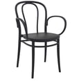 thumbnail image 1 of Compamia Victor XL Resin Outdoor Arm Chair Black, 1 of 7