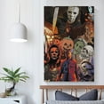 thumbnail image 5 of Michael Myers Halloween Paintings, 16x24inch Single Hanging Painting Home Decor Canvas Wall Art Painting, 5 of 8