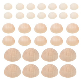 AKOLAFE 40Pcs Wooden Balls for Crafts 1.6 Inch Wooden Spheres 40mm Round  Wood Balls for Crafts Unfinished Natural Hardwood Wood Sphere for Crafting