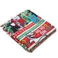 thumbnail image 6 of Nightmare Before Christmas Ho Ho Oh No Disney Silk Touch Throw Blanket, 50 x 70 inches Red and Green, 6 of 7