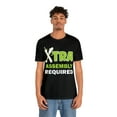 thumbnail image 4 of Funny Amputee T-Shirt “Extra assembly required V1” Humor Crew Neck T-Shirt, 4 of 6