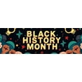 thumbnail image 4 of LUUFILx Black History Month Backdrop Decoration Photography Props Starry Night Party Supplies Banner Event Decoration Background, 4 of 8