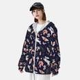 thumbnail image 3 of Lsque Retro Rabbit Flower UPF 50+ Lightweight Sun Protection Men's Women's Long Sleeve Shirt, Hoodie Performance -XX-Large, 3 of 9
