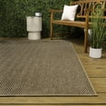 thumbnail image 4 of JONATHAN Y Rowena Easy Jute Scandinavian Boho Herringbone Weave Brown 3 ft. x 5 ft. Indoor/Outdoor Area Rug, 4 of 7