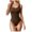 Coffee, variant on TopLLC Bodysuit for Women Tummy Control Shapewear Seamless Romper Sleeveless Round Neck Body Suits Tank Tops