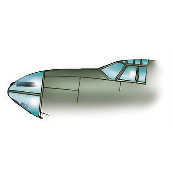 B-26 Marauder Vacuform Canopy / Glazing for Monogram (1/48 model kit accessory)