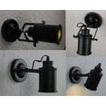 thumbnail image 5 of Wall Sconces Lamp Black Metal Wall Sconce Lighting Industrial Vintage Wall Lamp Fixture Rotatable Angle,for Home Bedroom Living Room, 5 of 6