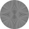 thumbnail image 1 of Ahgly Company Machine Washable Indoor Round Transitional Dim Gray Area Rugs, 3' Round, 1 of 7