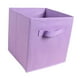 thumbnail image 2 of Cubo de almacenamiento para libros, materiales de arte y manualidades, contenedor para la ropa sucia, caja para la sala de juegos violeta, 2 of 9