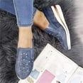 thumbnail image 3 of Platform Sneakers For Women Slip On Walking Tennis Shoes Athletic Casual Sneakers Non Slip Breathable Lightweight Fashion Workout Gym Shoes Clearance Sale, 3 of 6