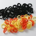 thumbnail image 4 of 100Pcs Small Candy Color Hair Ring Anti-fall Tight Exquisite Kids High Elastic Simple Hair Ropes Hair Accessories, 4 of 7