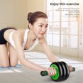 thumbnail image 4 of Home Abdominal Fitness Roller with Rebound Function - 145CM Blue Small Wheel & Knee Pad Included, Versatile Core Strength Training Equipment for Men and Women, Durable, Compact, User-Friendly for, 4 of 6