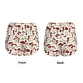 thumbnail image 6 of Sigee Mushroom for Women's Athletic Shorts High Waisted Running Shorts Pocket Sporty Short Gym Elastic Workout ShortsSmall, 6 of 9